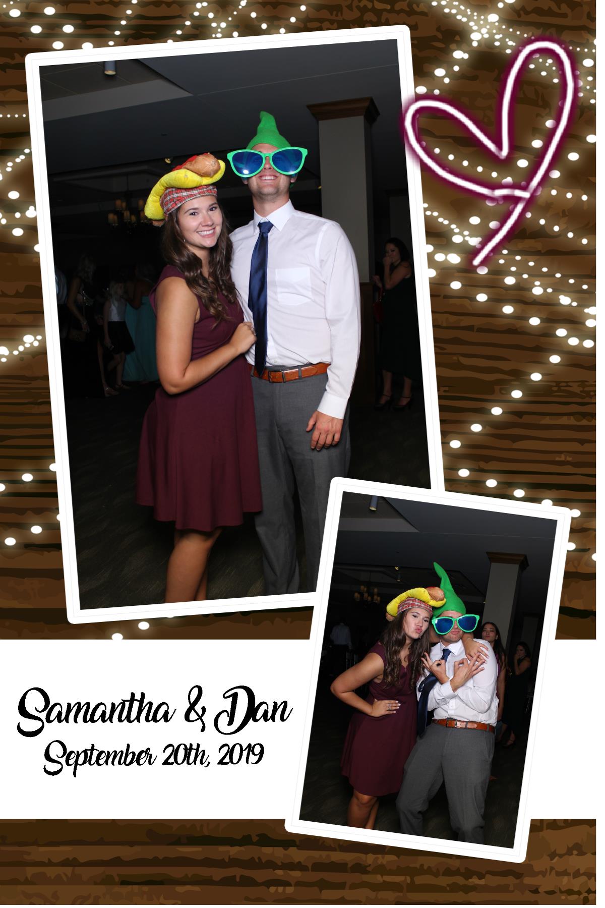 Samantha & Dan Reception at the Madison | View more photos from the event at gallery.photoboothcincy.com/u/PhotoBoothCincy/Samantha-Dan-Reception-at-the-Madison